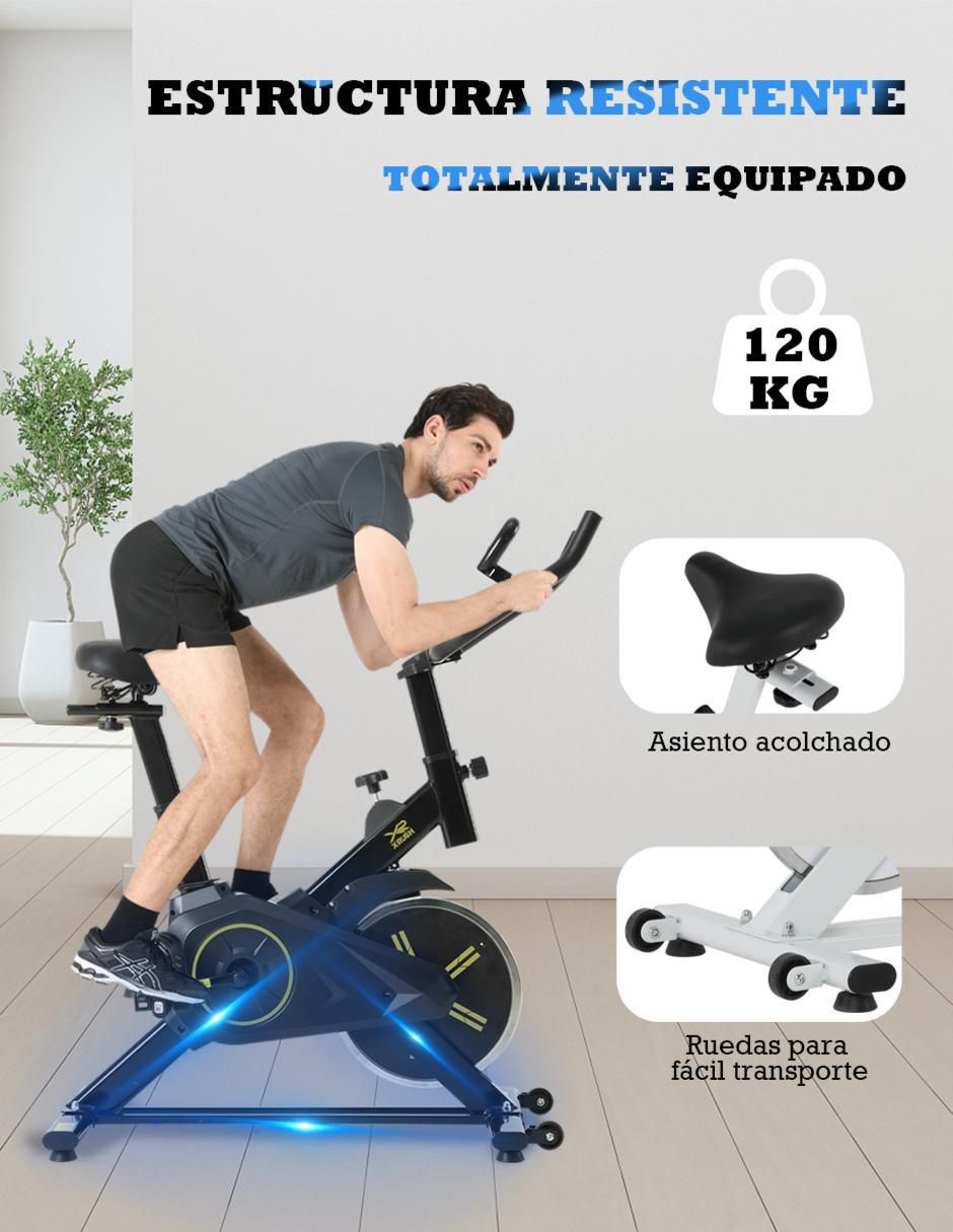 Bicicleta de spinning hierro 14