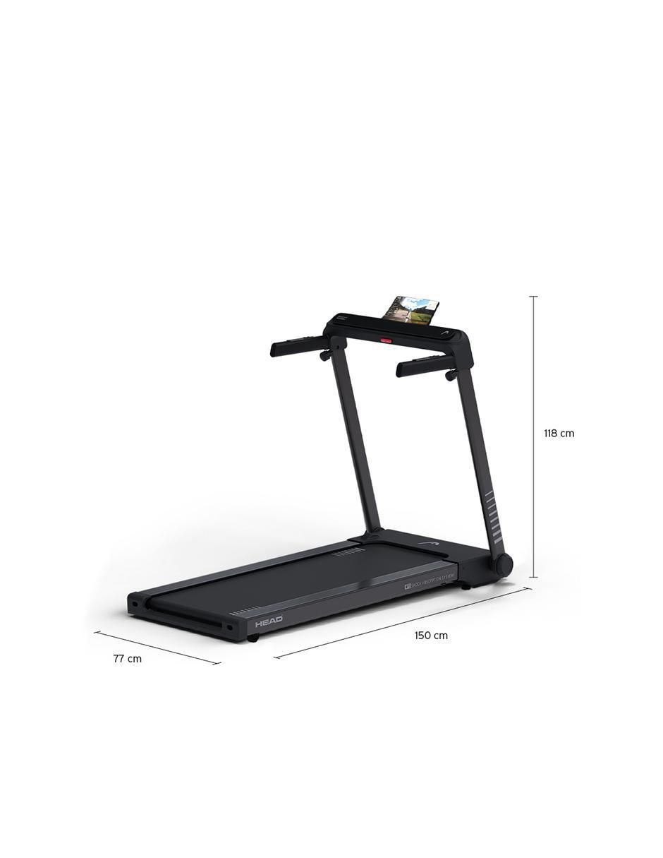 Caminadora casera Htj4500 plegable 14