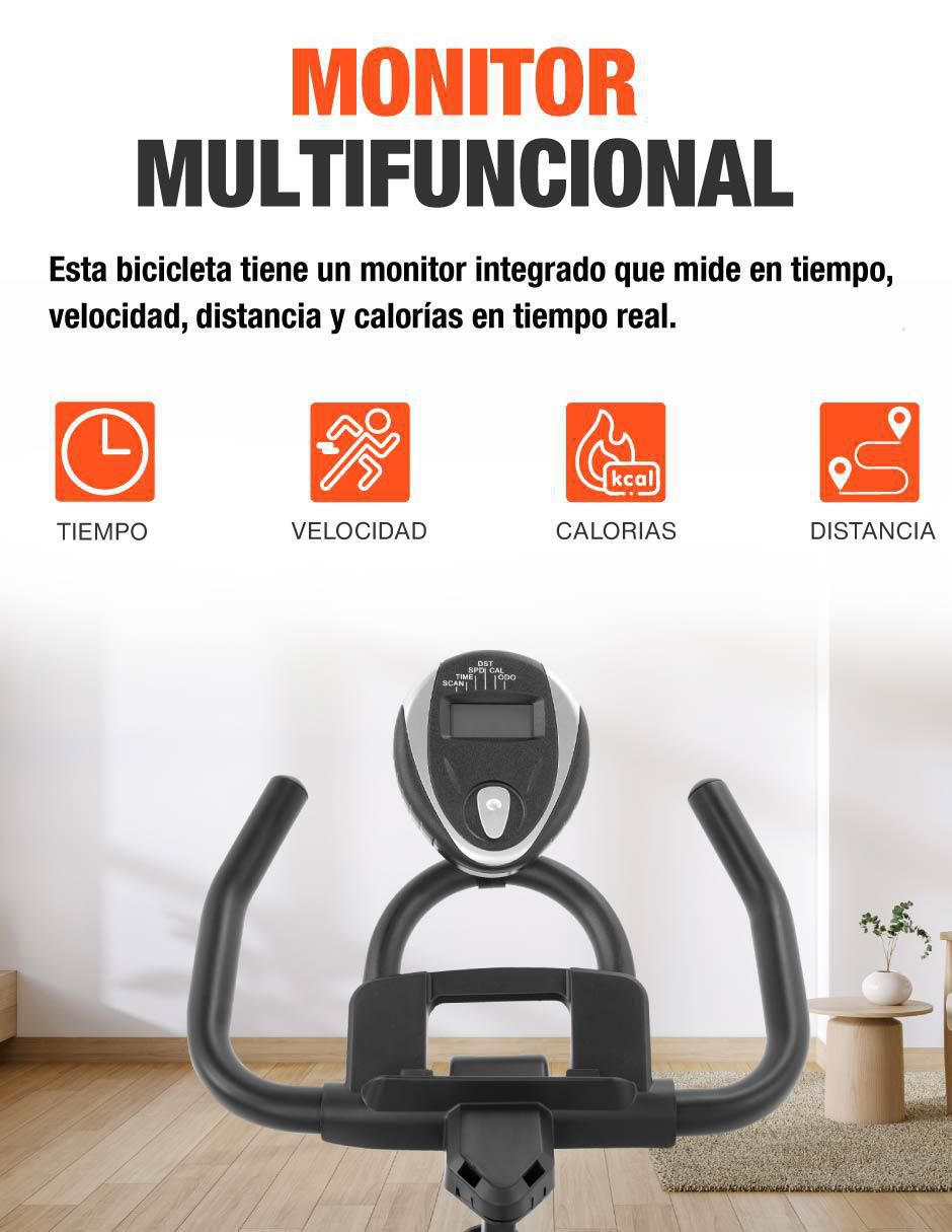 Bicicleta de spinning metal 3
