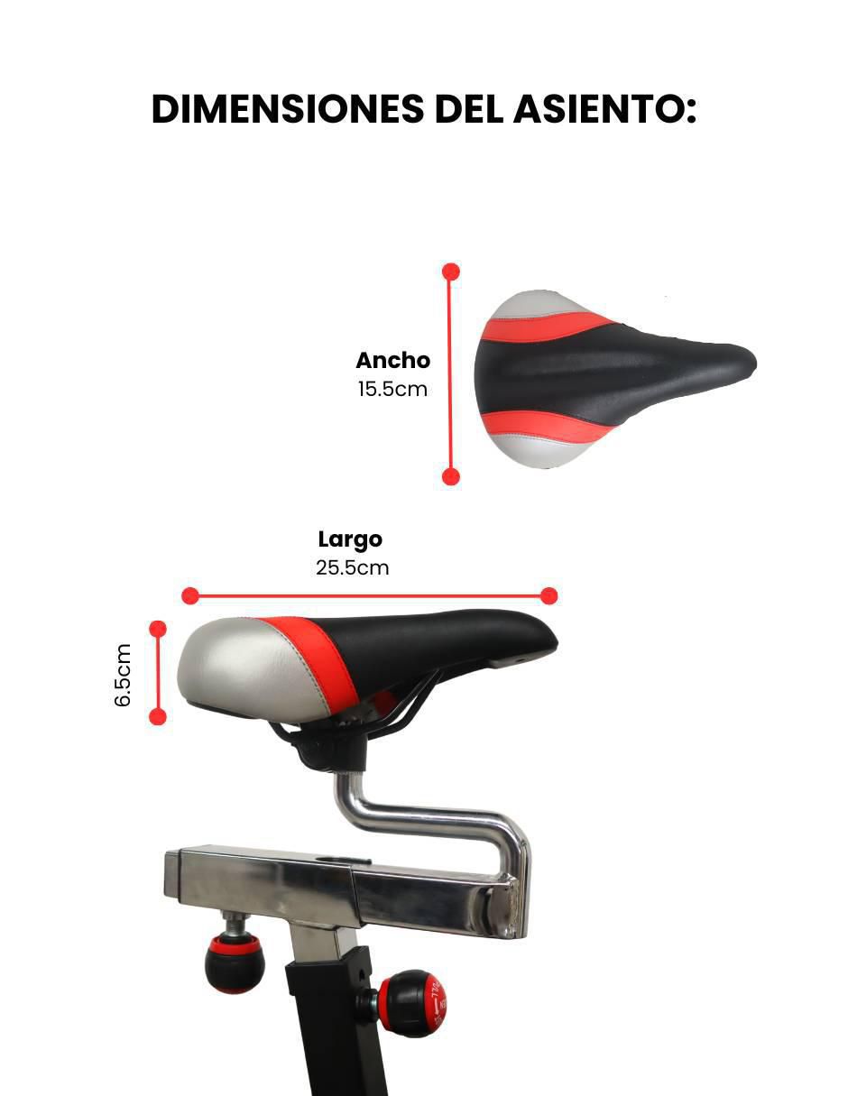 Bicicleta fija acero 9