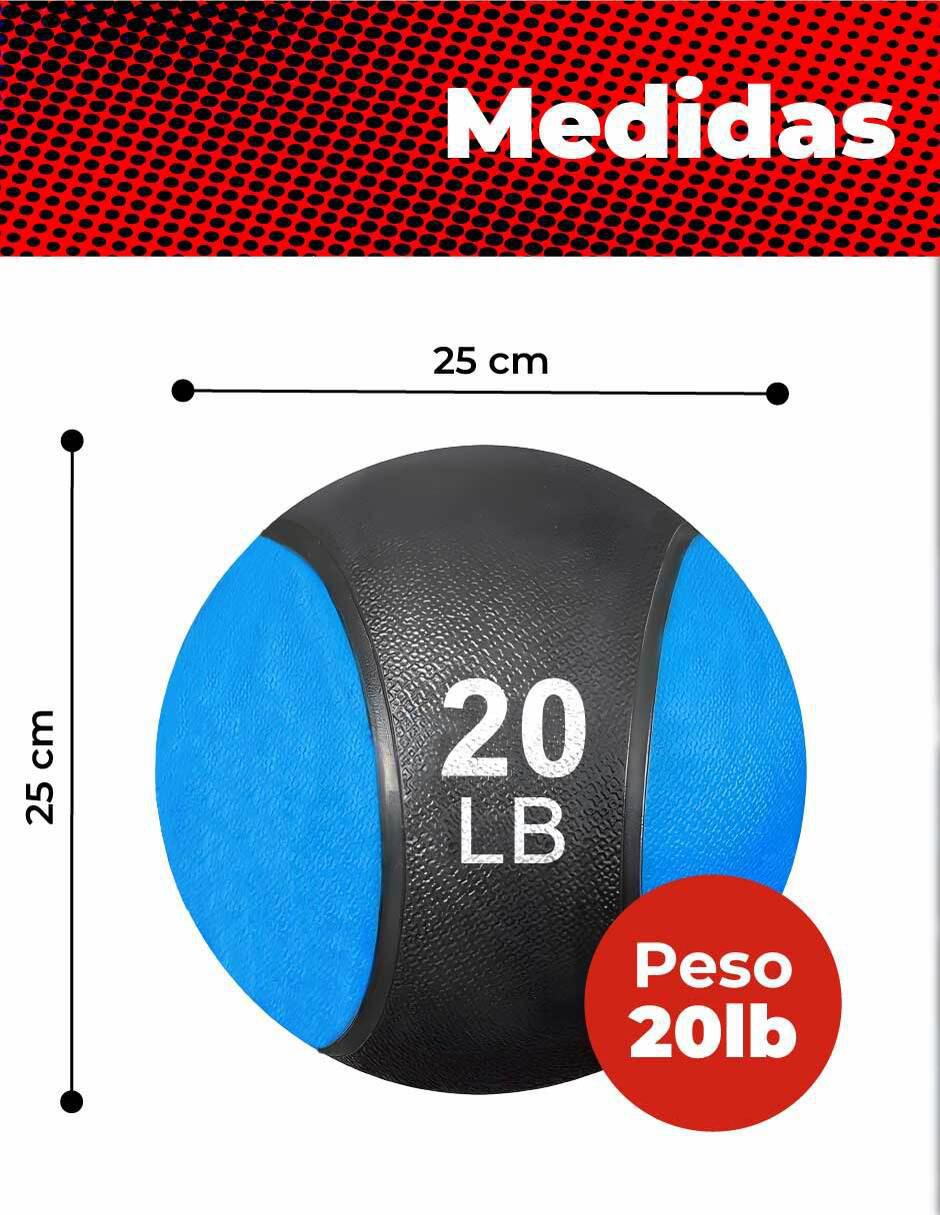 Bola medicinal 20 Lbs 7