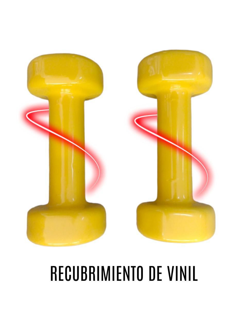 Mancuerna de peso fijo 5 kg 2 piezas 2