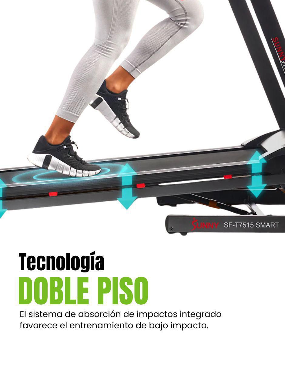 Caminadora semiprofesional SF-T7515-SMART plegable 5