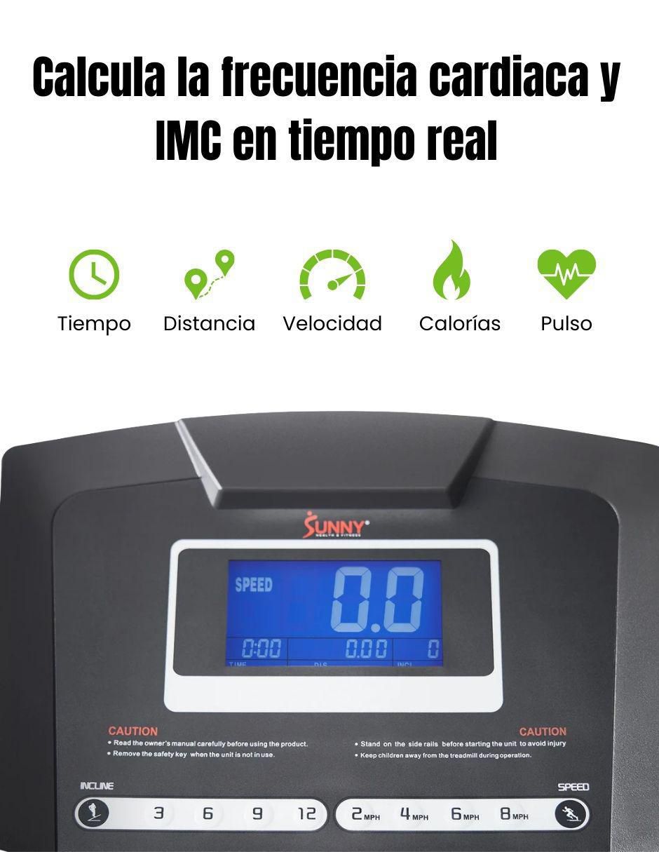Caminadora semiprofesional SF-T7515-SMART plegable 6