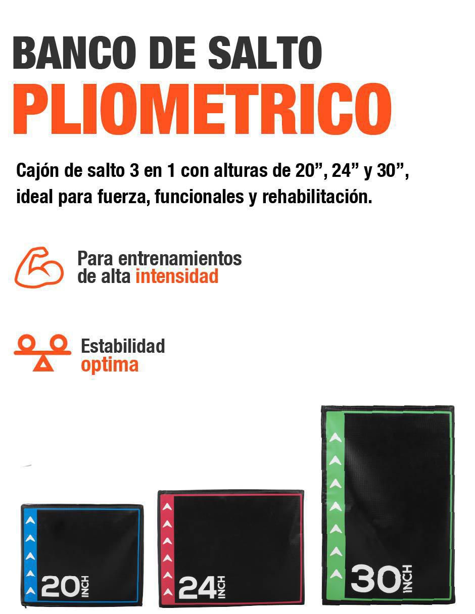 Banco pliométrico para entrenamiento Hop Fit 2