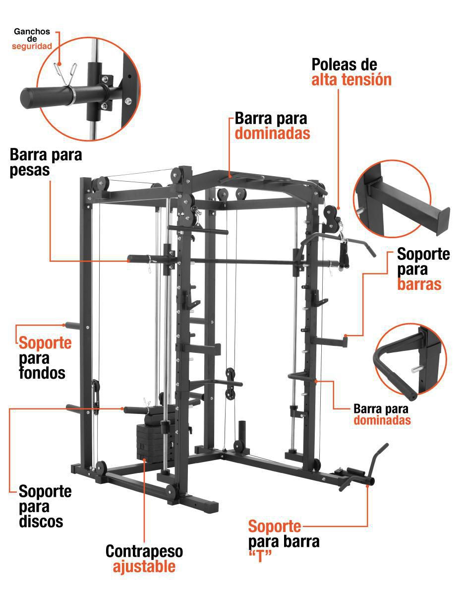 Estación gimnasio 6