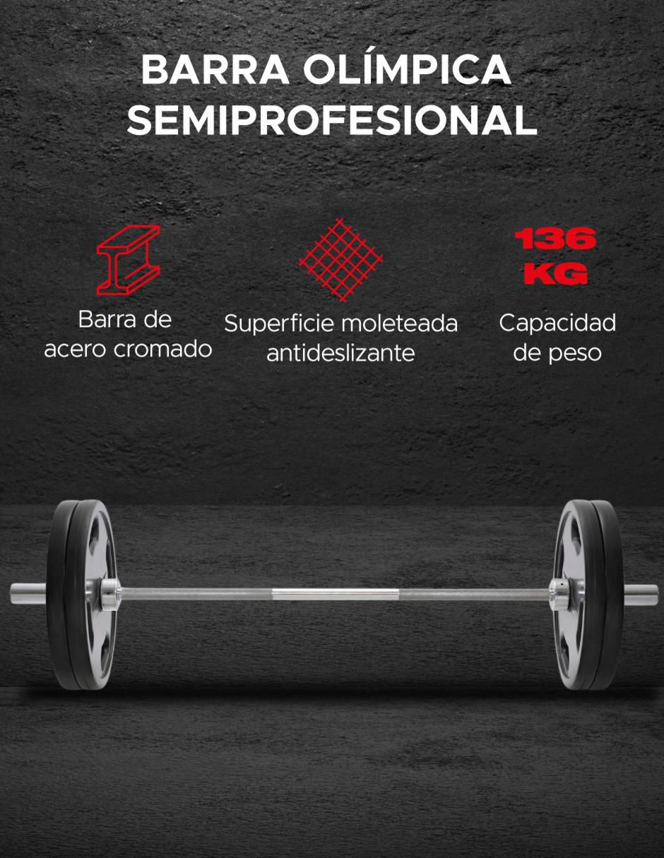 Barra olímpica 6