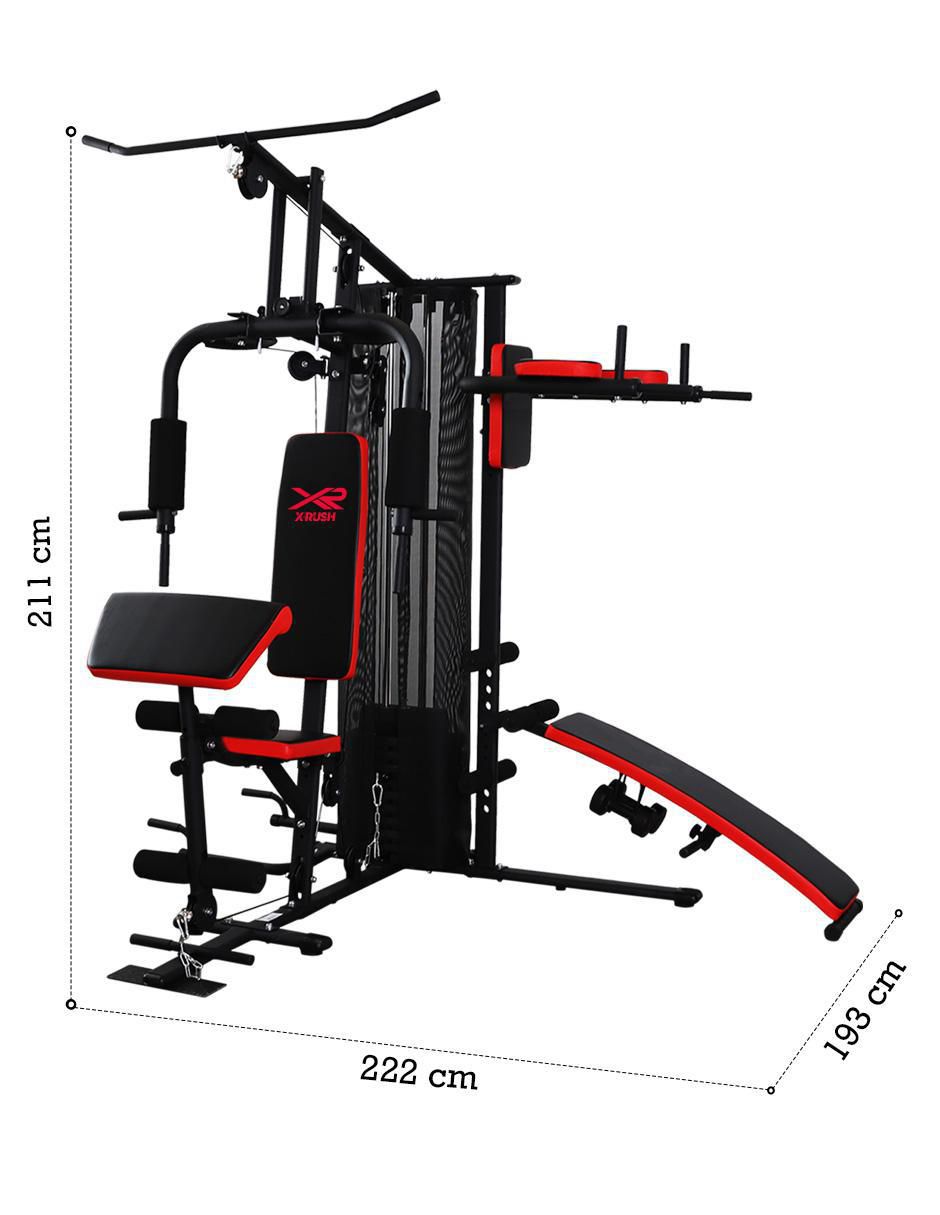 Multigym de hierro gladiator 7