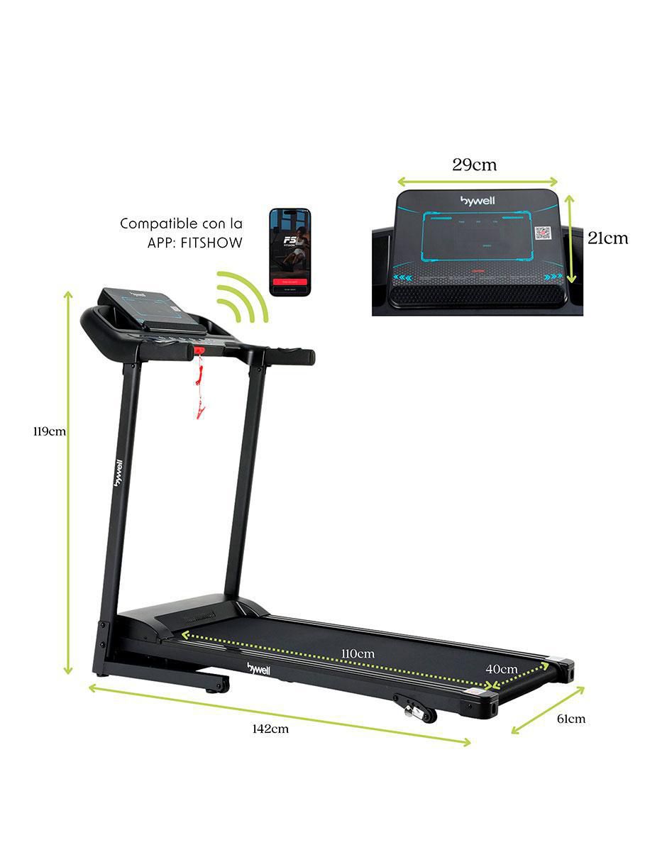 Caminadora semiprofesional Ca007 plegable 2