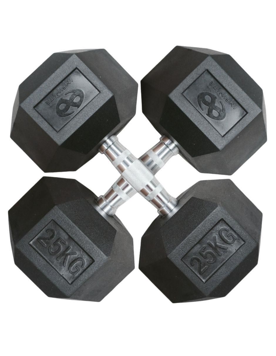 Set mancuernas de peso fijo 25 kg 2 piezas Set mancuernas de peso fijo 25 kg 2 piezas