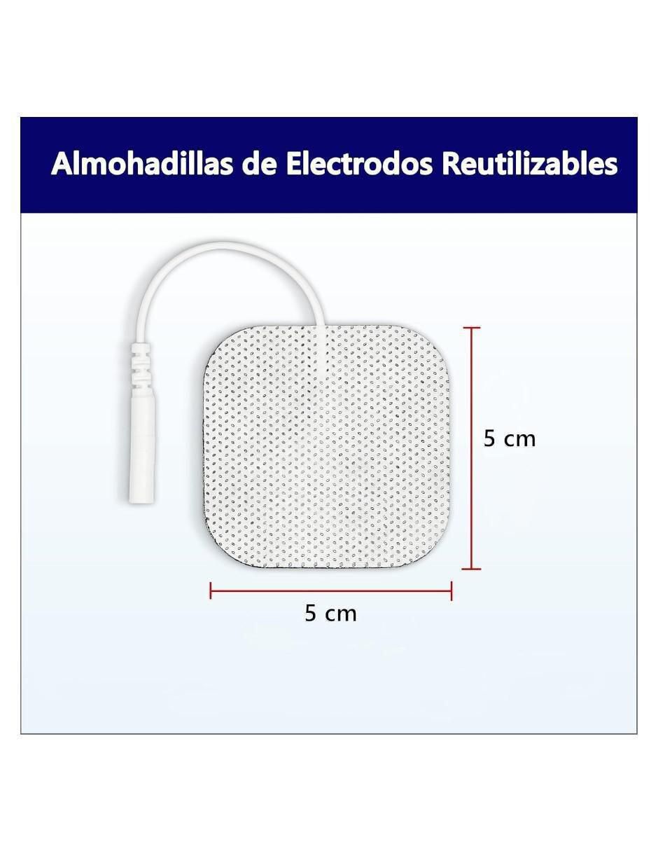Electrodo muscular autoadhesivo 5 cm x 5 cm 9 piezas 4