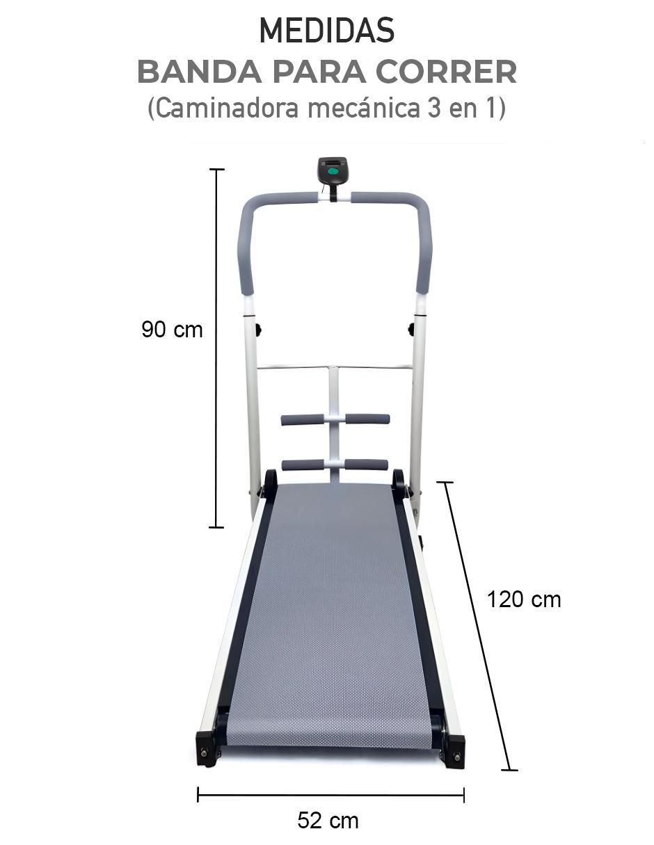 Caminadora mecánica Ag-cammecb plegable 7