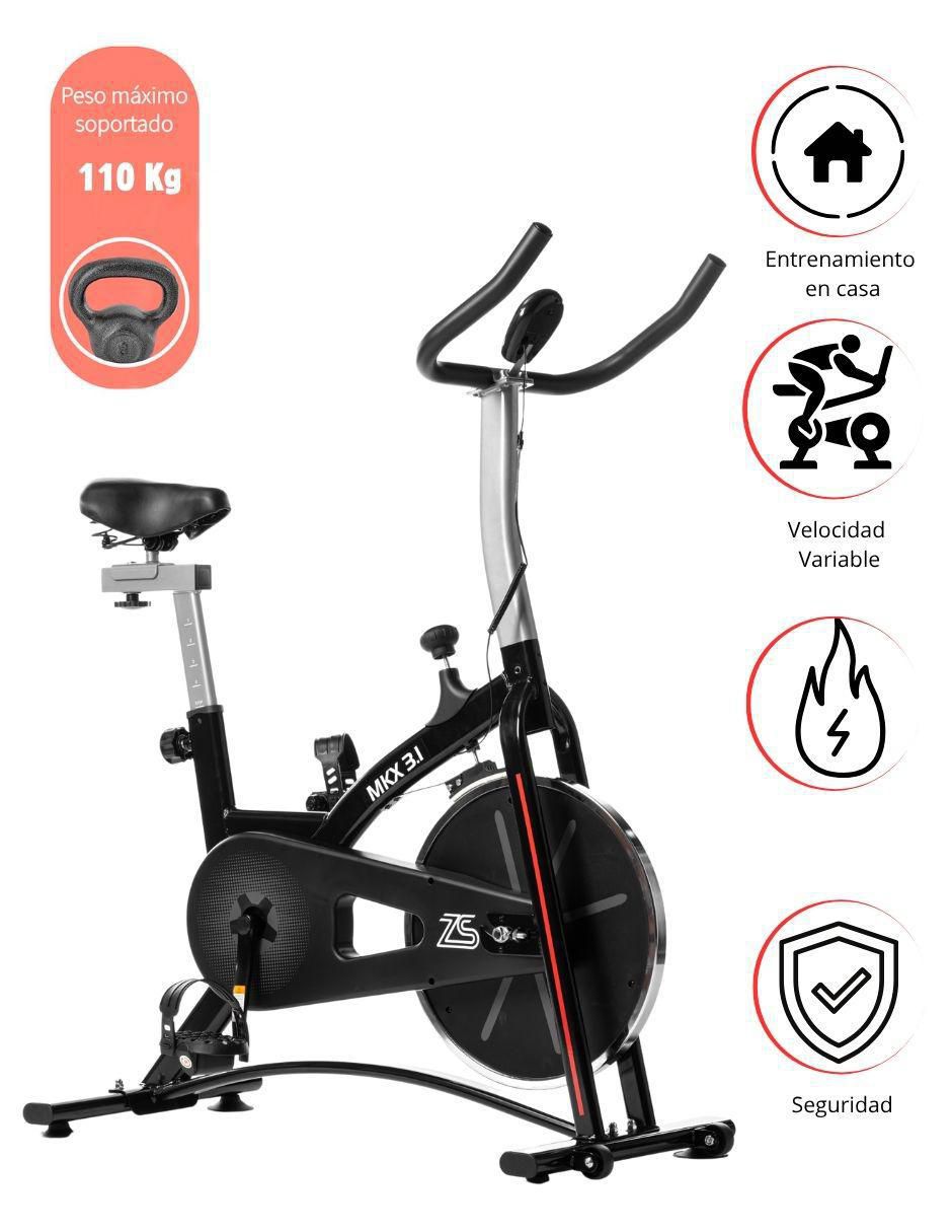 Bicicleta de spinning acero inoxidable 2