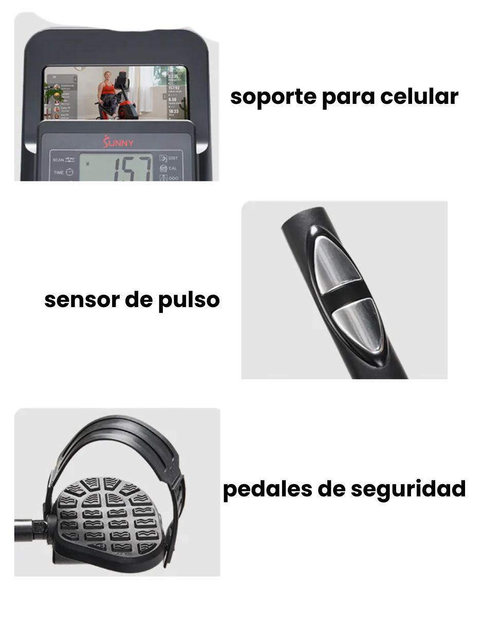 Bicicleta recumbente acero inoxidable 5