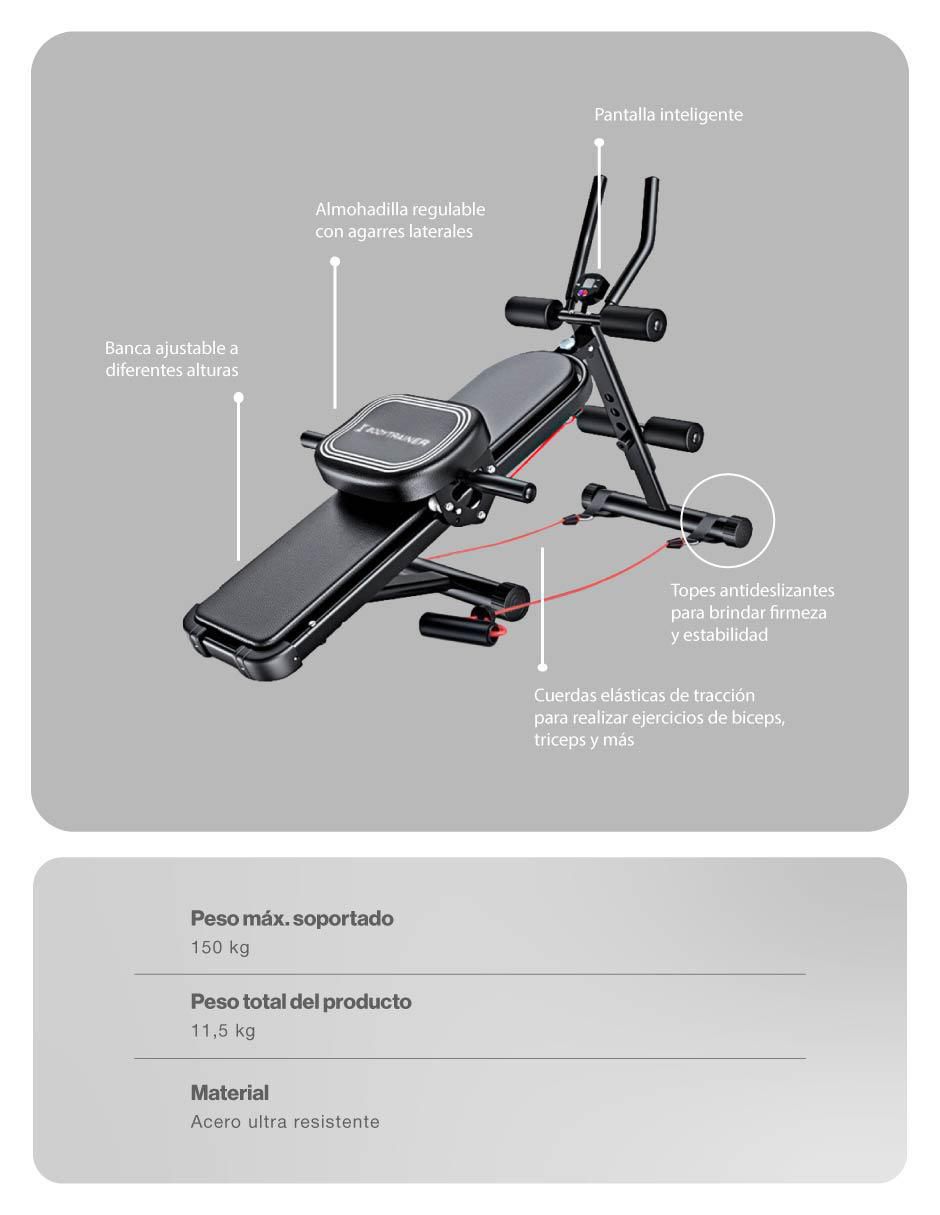 Banca para entrenamiento