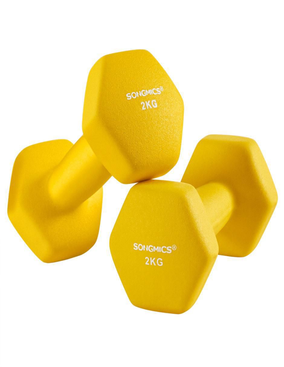 Set mancuernas de Peso Fijo 2 kg 2 piezas