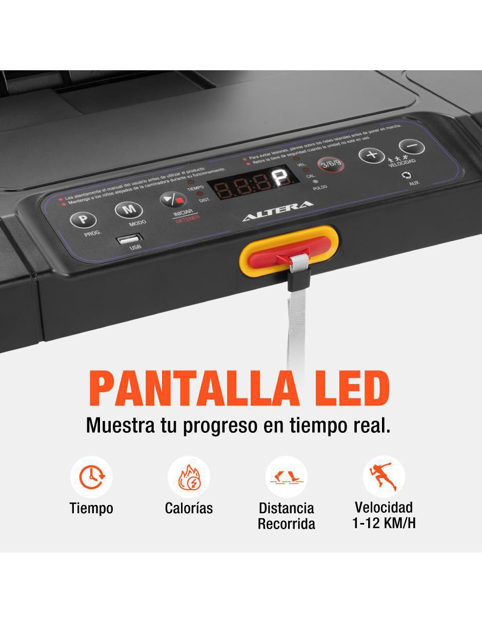 Caminadora semiprofesional Maxitrail plegable 3