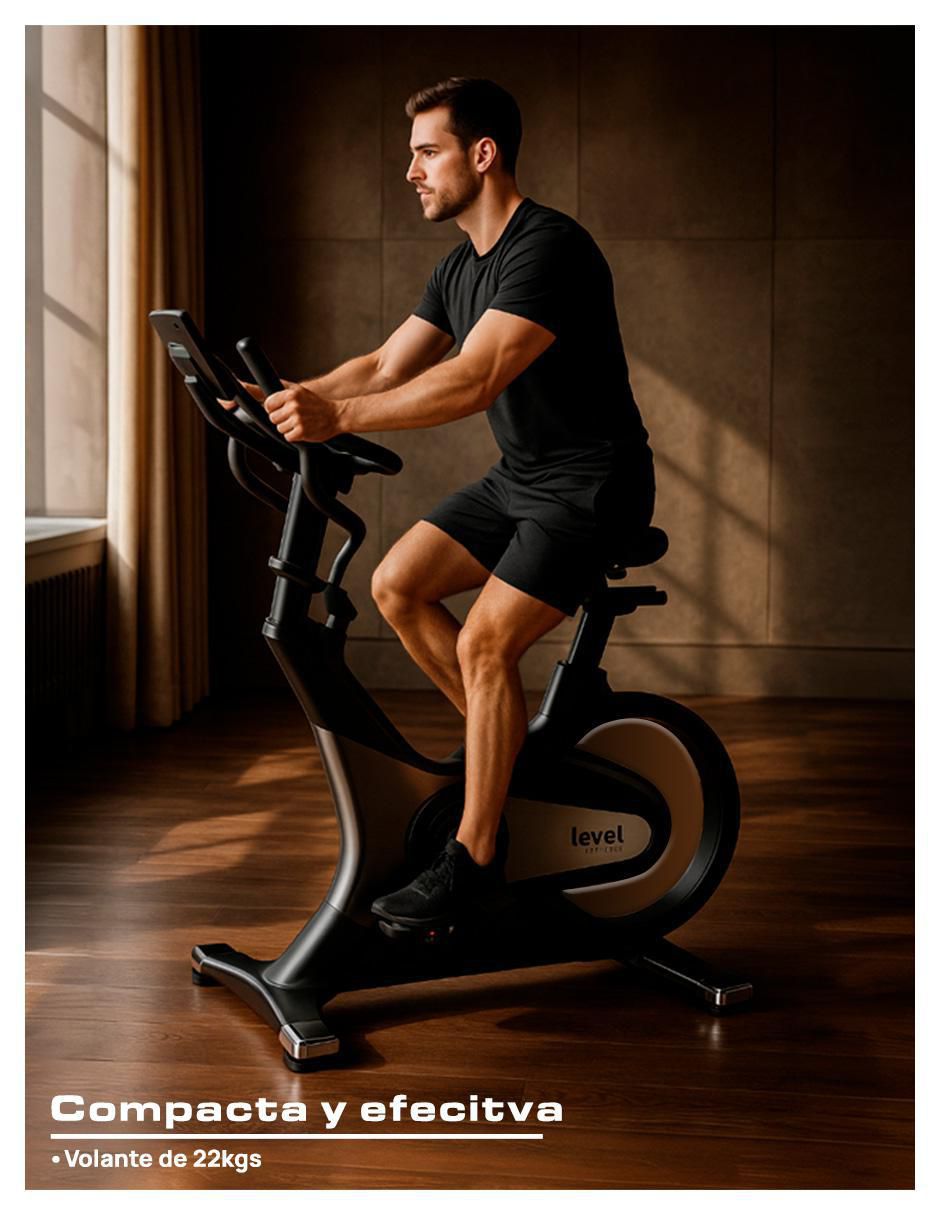 Bicicleta fija acero 7