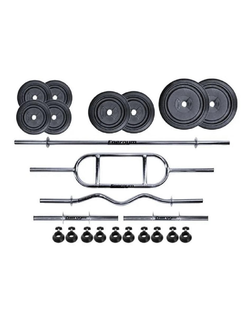 Set de pesas de entrenamiento adulto