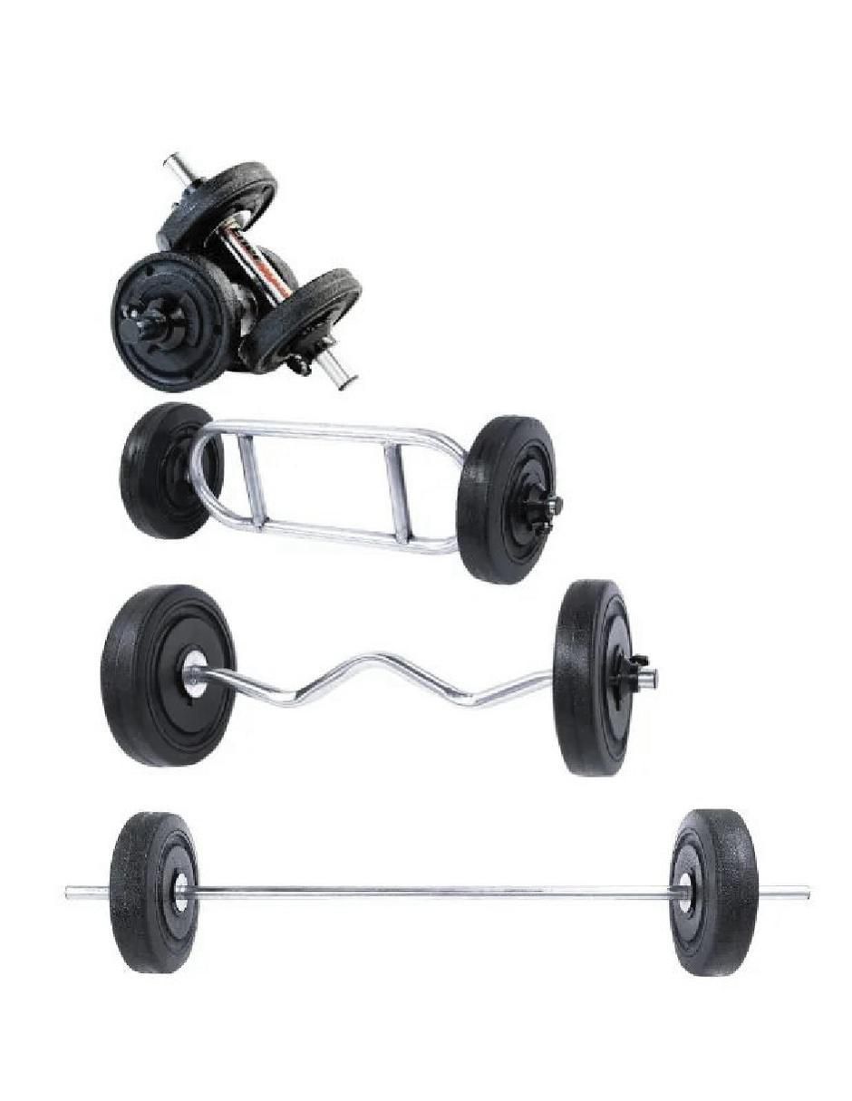 Set de pesas de entrenamiento adulto 6