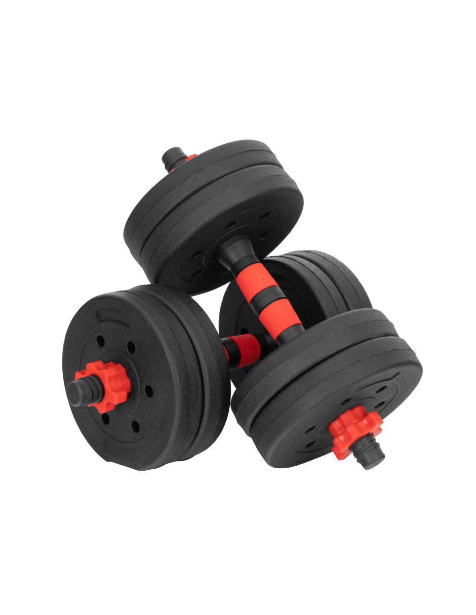"mancuerna/set mancuernas/kit mancuernas" de peso variable altera 17.5 kg 15 "piezas"