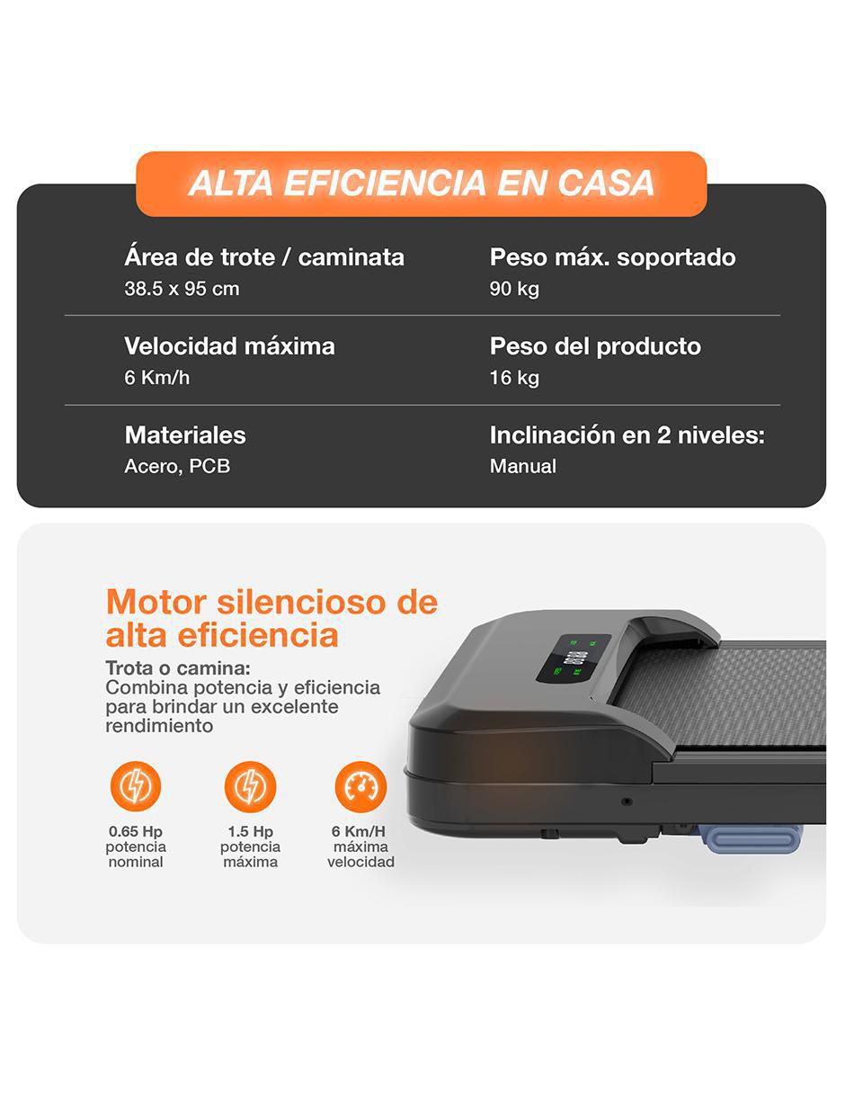 Caminadora casera w6 no aplica 17