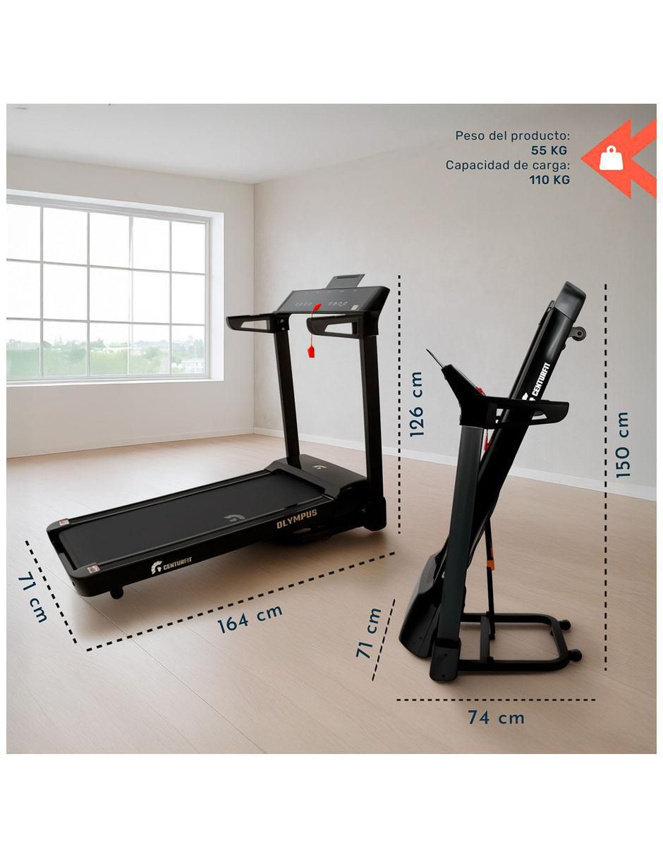 Caminadora semiprofesional mkz-camia8 plegable 7