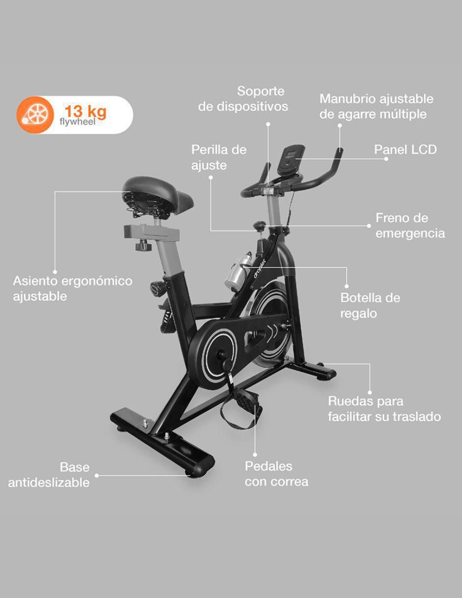 Bicicleta fija acero 11