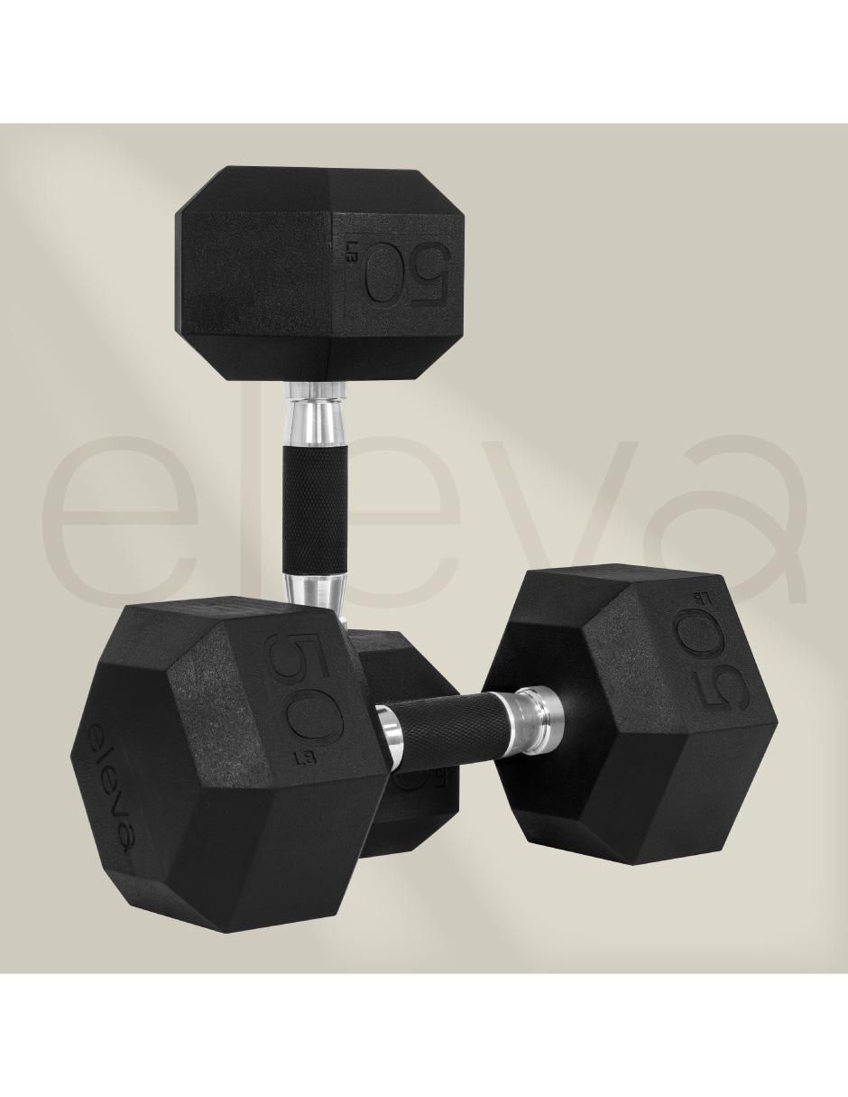 Set mancuernas de peso fijo 22.5 kg 2 piezas 6