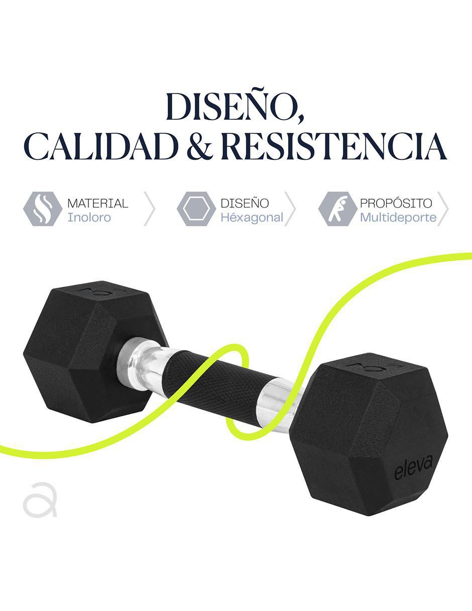 Set mancuernas de peso fijo 1.3 kg 2 piezas 3