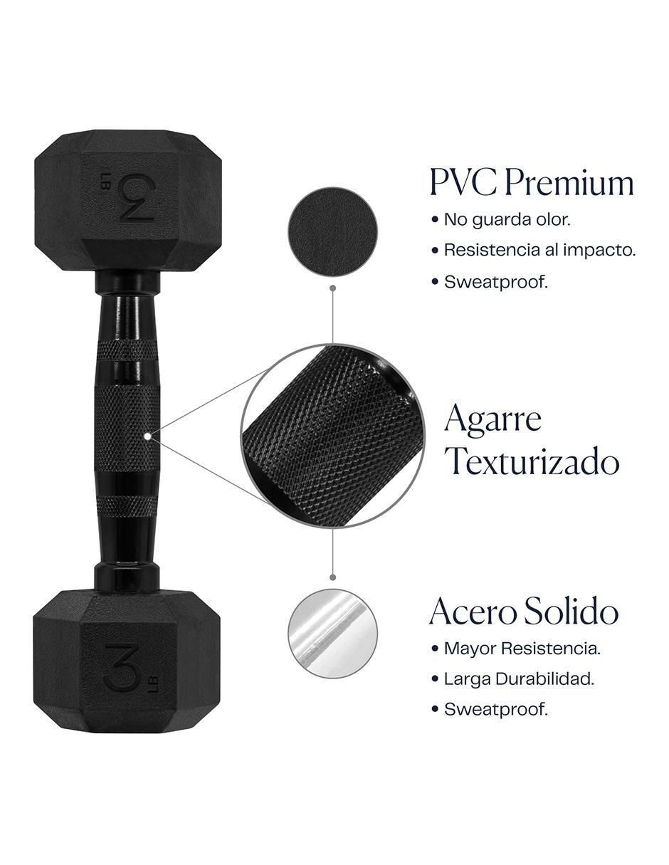 "mancuerna/set mancuernas/kit mancuernas" de peso fijo eleva 1.3 kg 2 "piezas"