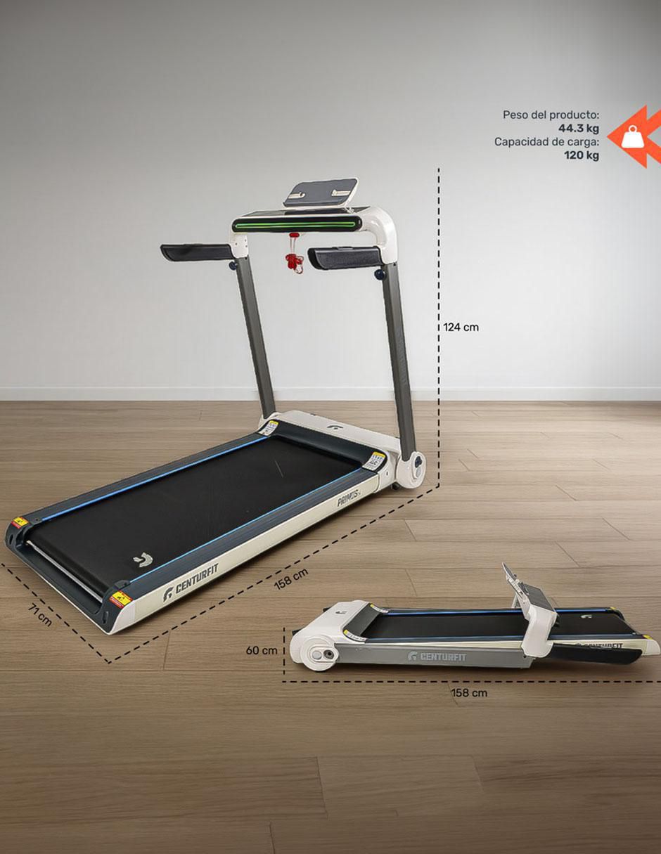 Caminadora Eléctrica Profesional 2.5 HP Luz LED 13