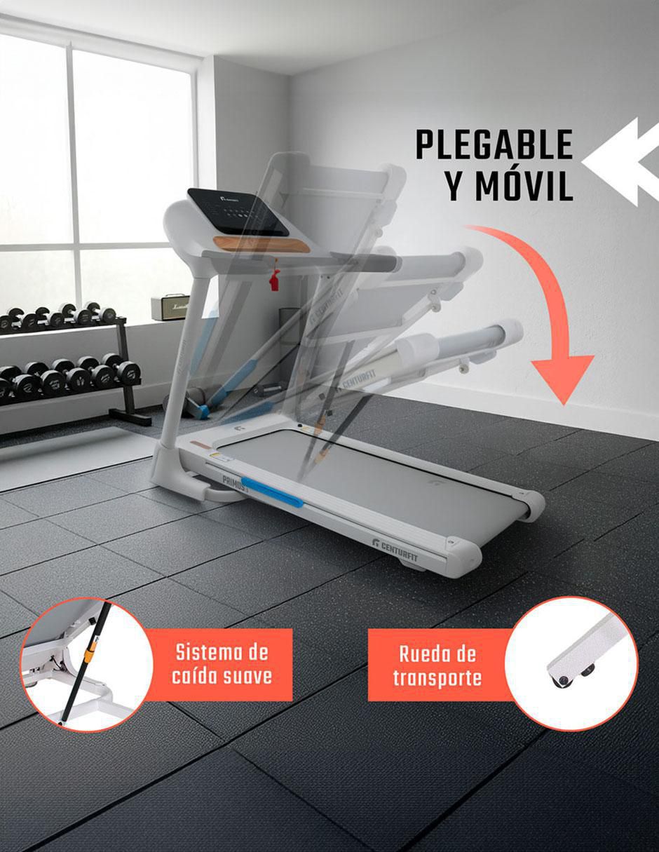 Caminadora Eléctrica Profesional 3.6 HP Tipo Madera 10