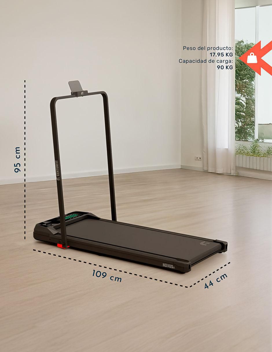 Caminadora semiprofesional MKZ-WAPAD3007W plegable 13