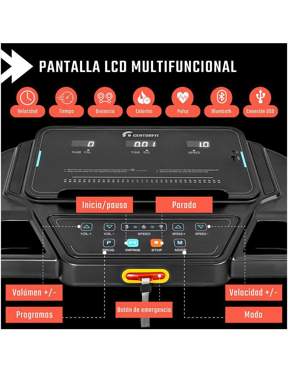 Caminadora semiprofesional MKZ-CAMI3310 plegable 2