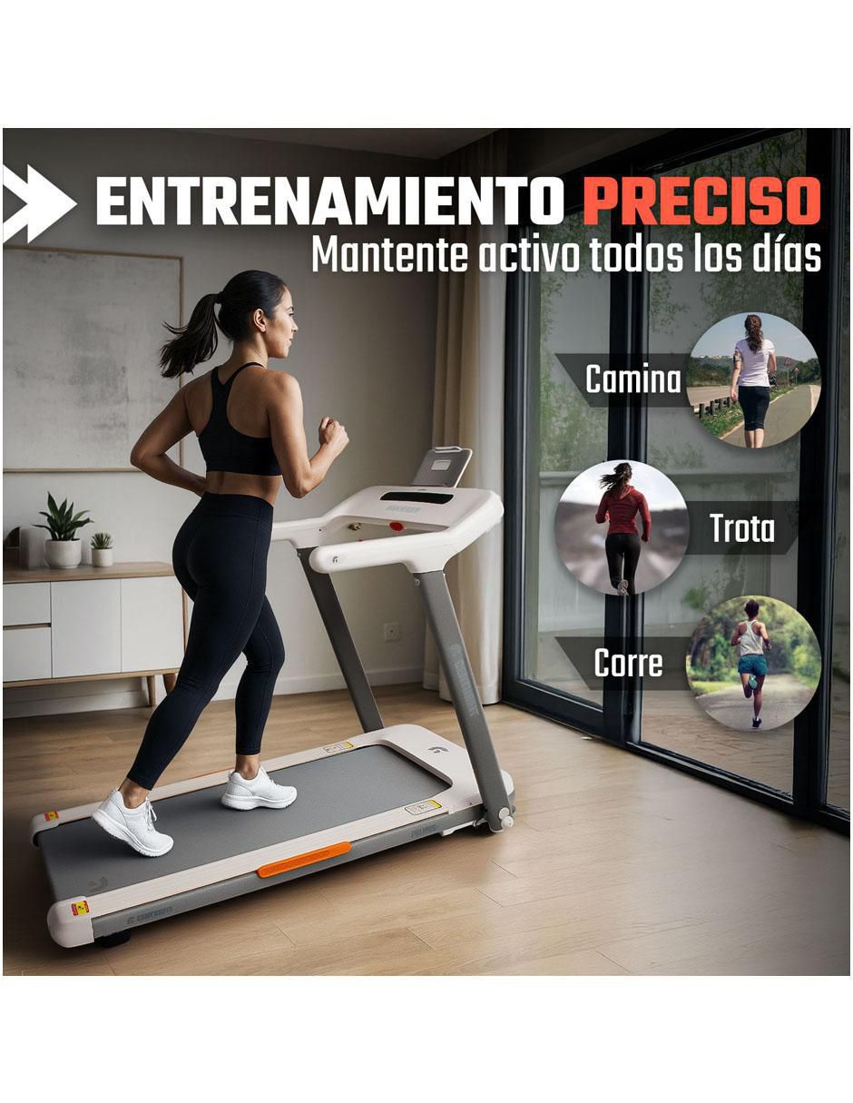 Caminadora Eléctrica Profesional 2.5 HP Sensor Pulso 6