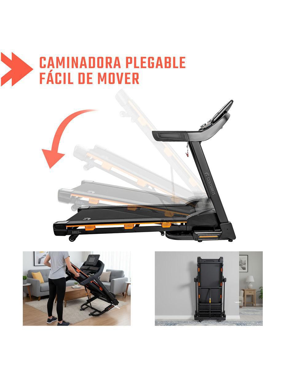 Caminadora Eléctrica Profesional 3.6 HP Autoinclinación 5