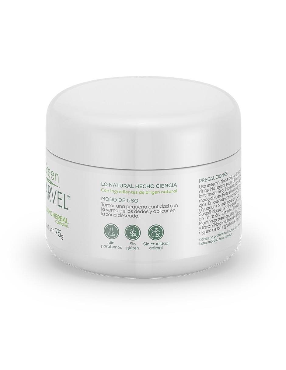 Bálsamo herbal de 75 g 10