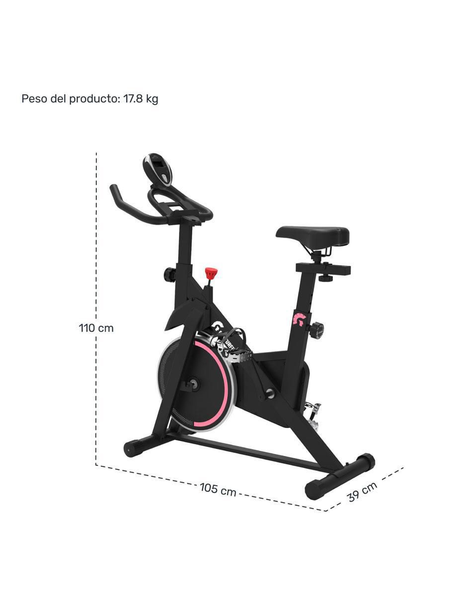 Bicicleta fija modelo MKZ-BICISPN6kGR de acero 13
