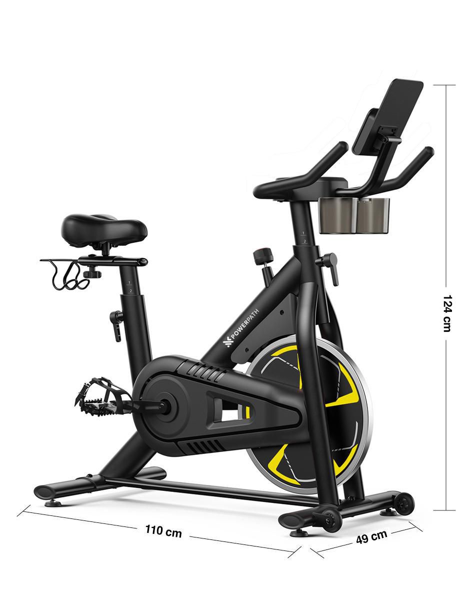 Bicicleta de spinning modelo BCGD525 de acero 8