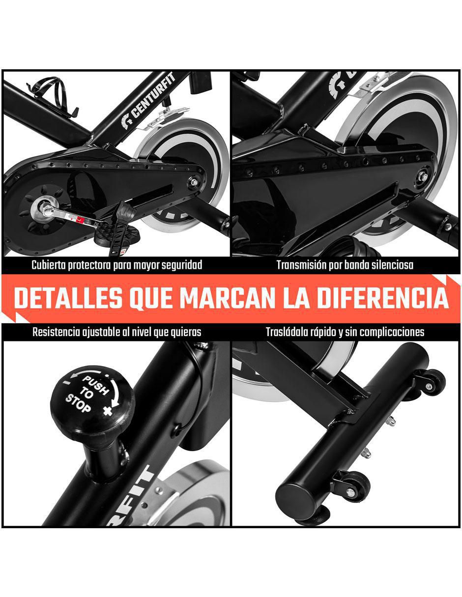 Bicicleta fija modelo MKZ-BISPIBASNJBR de acero 6