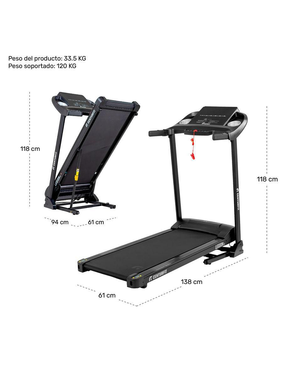 Caminadora casera MKZ-CAMIV8 plegable 8