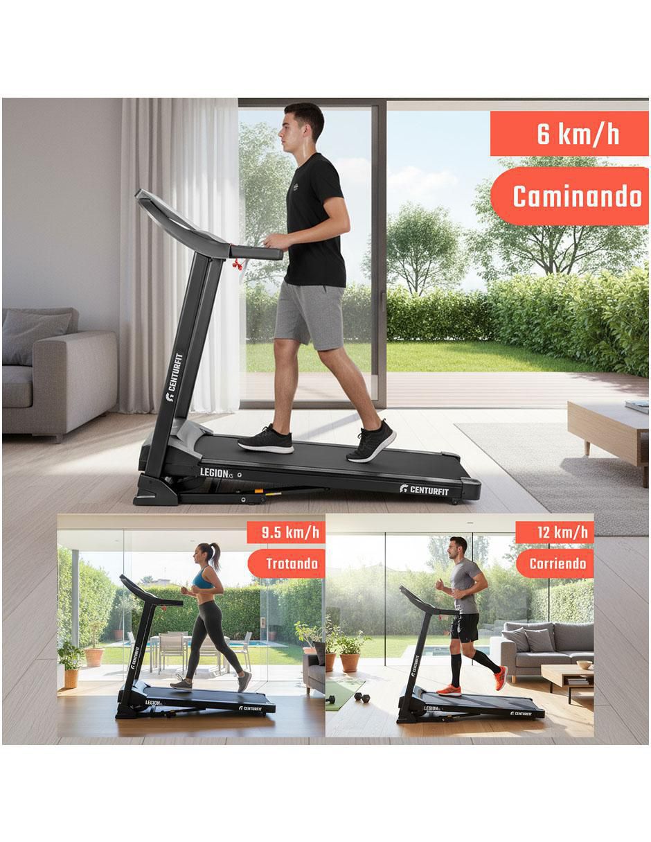 Caminadora casera MKZ-CAMIV8 plegable 4