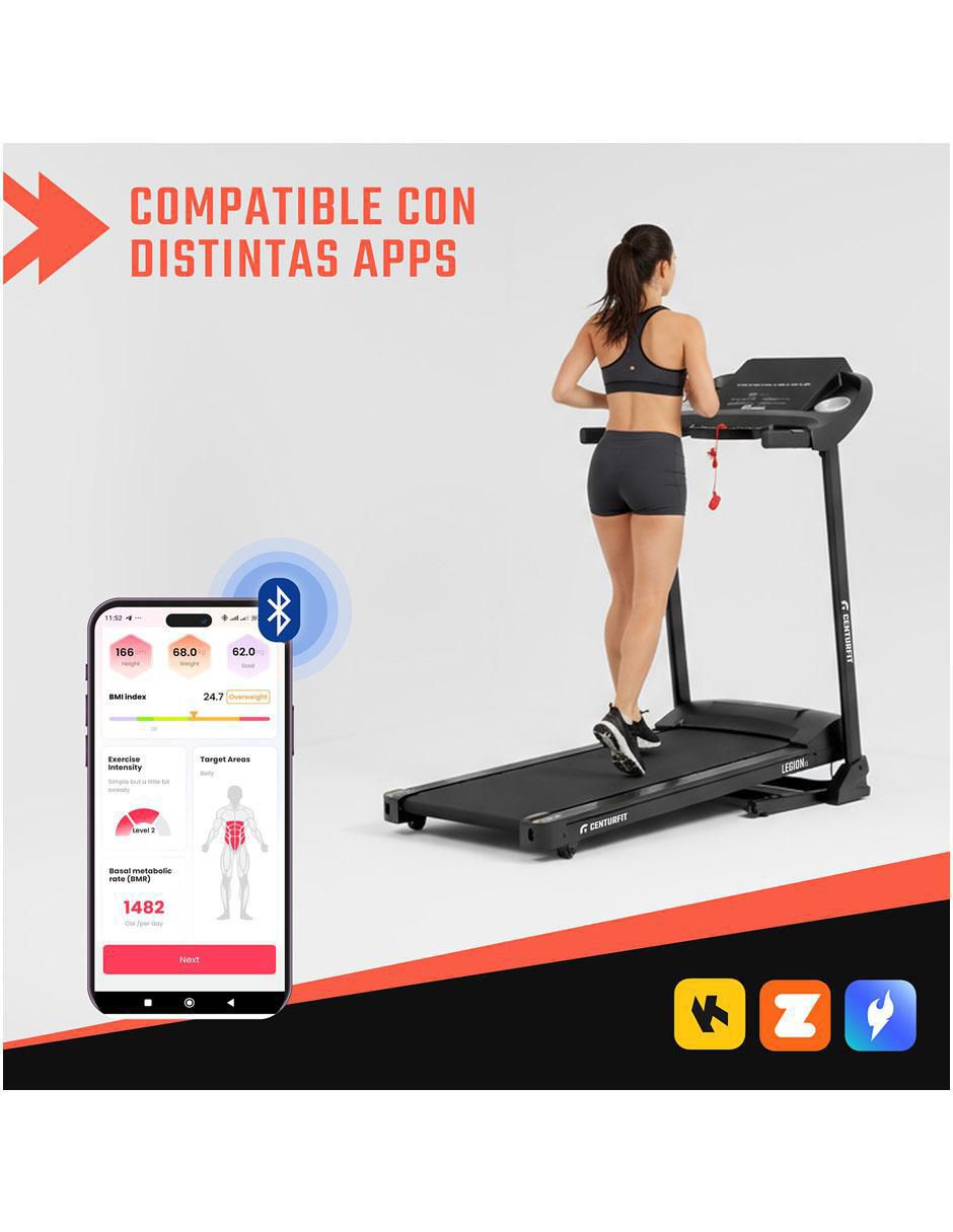 Caminadora casera MKZ-CAMIV8 plegable 5