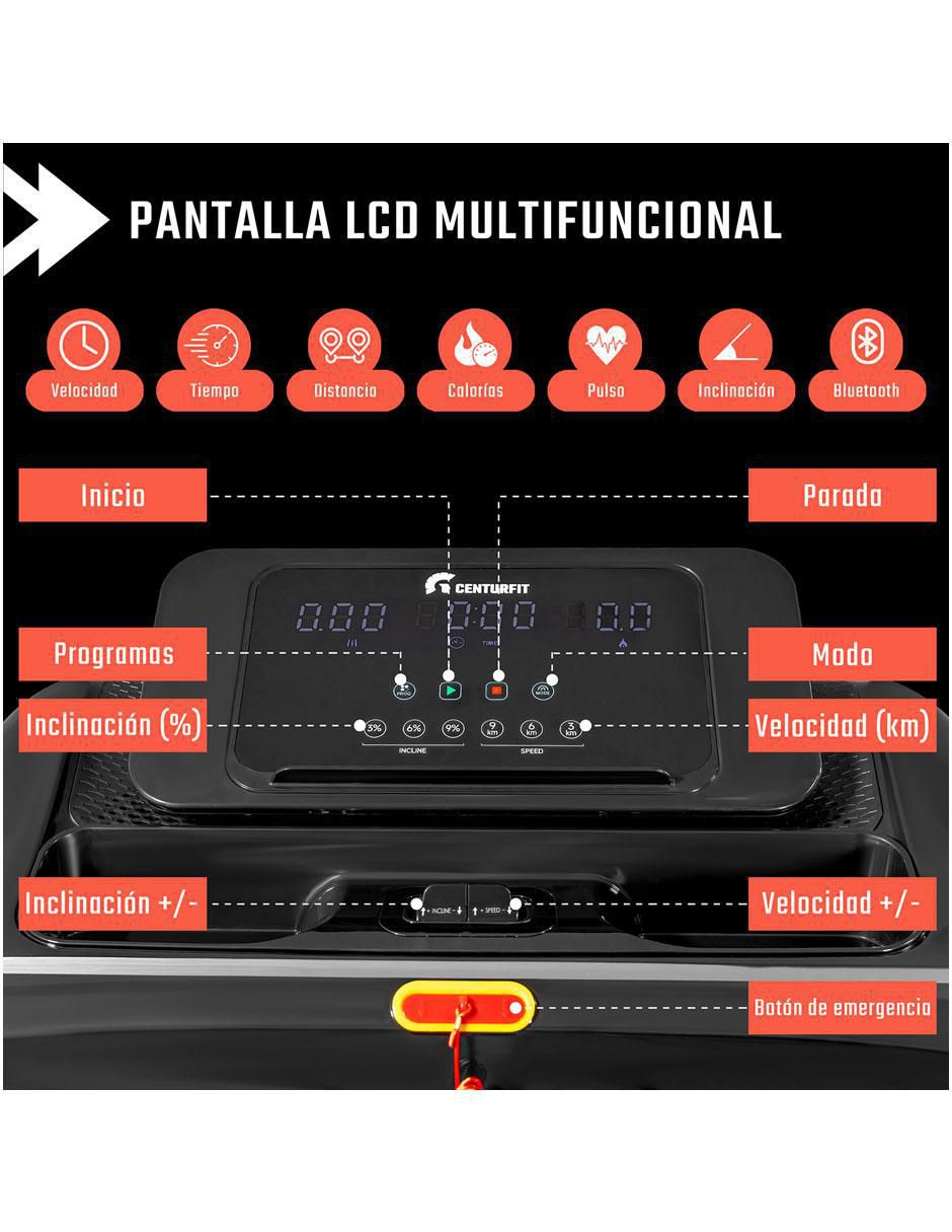 Caminadora profesional MKZ-CAMIGTS2PRO plegable 2