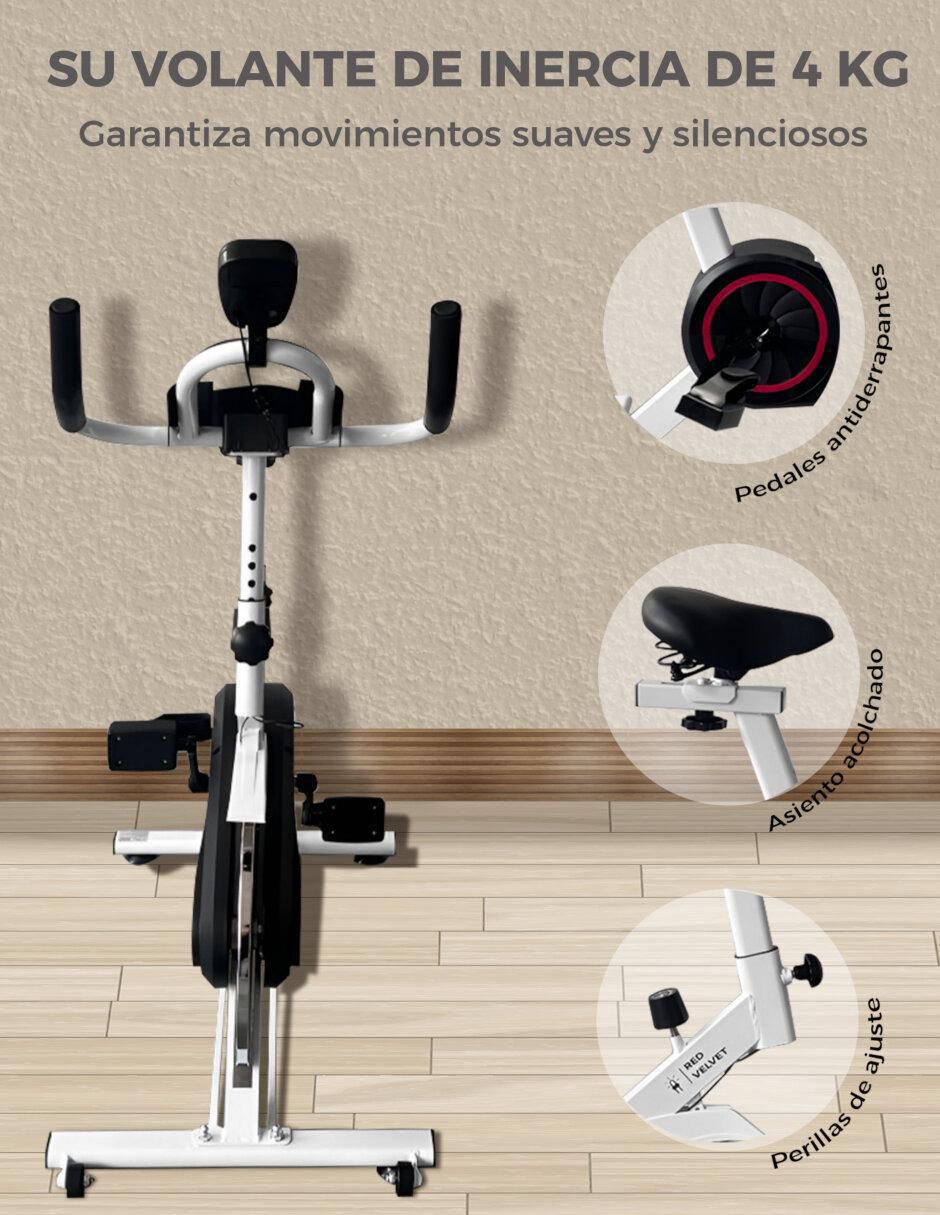 Bicicleta de spinning modelo Blaspibi de acero inoxidable 4