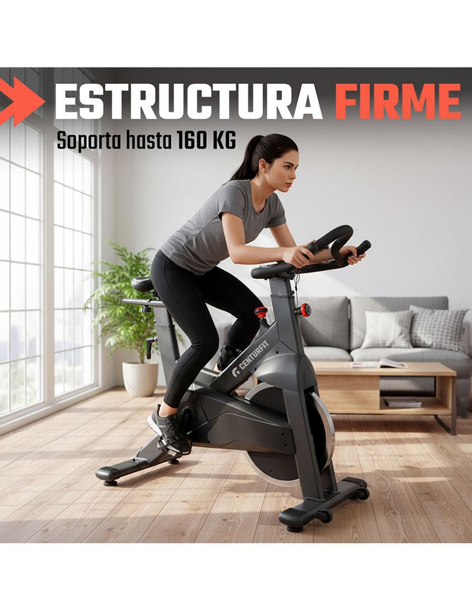 Bicicleta fija modelo mkz-bispincomneg de acero 8