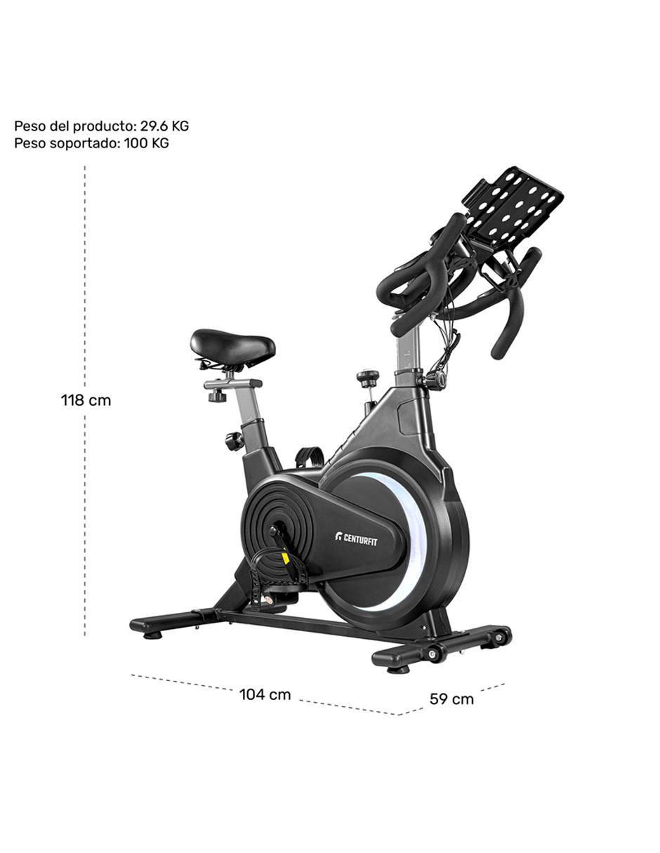 Bicicleta fija modelo mkz-spinnmagnneg de acero 9