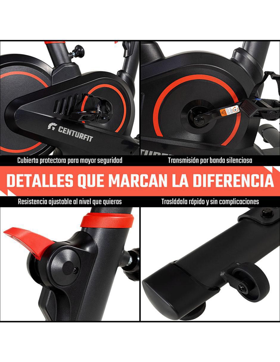 Bicicleta fija modelo mkz-bispinpromag de acero 3