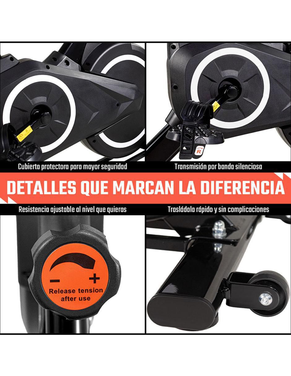 Bicicleta fija modelo mkz-bispinbasneg de acero 3